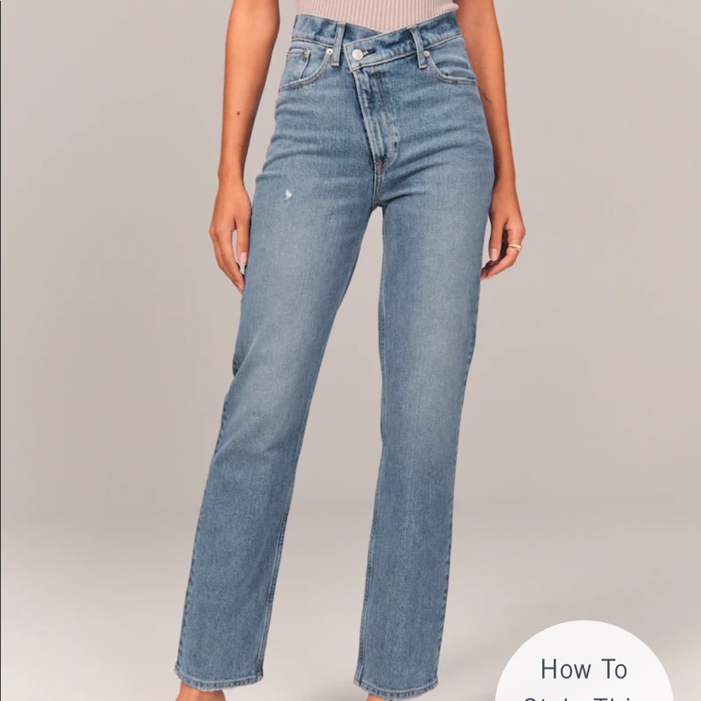 90s Straight Leg Jean from Abercrombie